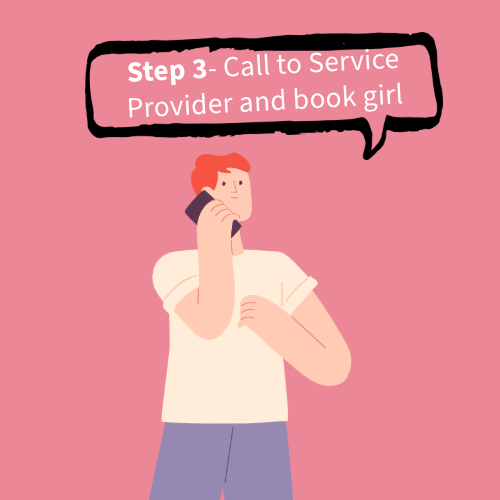 How to Book Genuine Call Girls in Hyderabad step-3